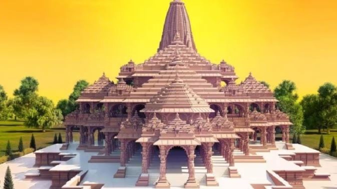 Today CM Yogi will lay the first stone of Ramlala's sanctum, enthusiasm in Ramnagari