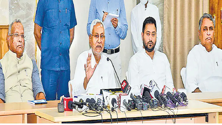 In Bihar, people of all religions and sects will be counted on the basis of caste