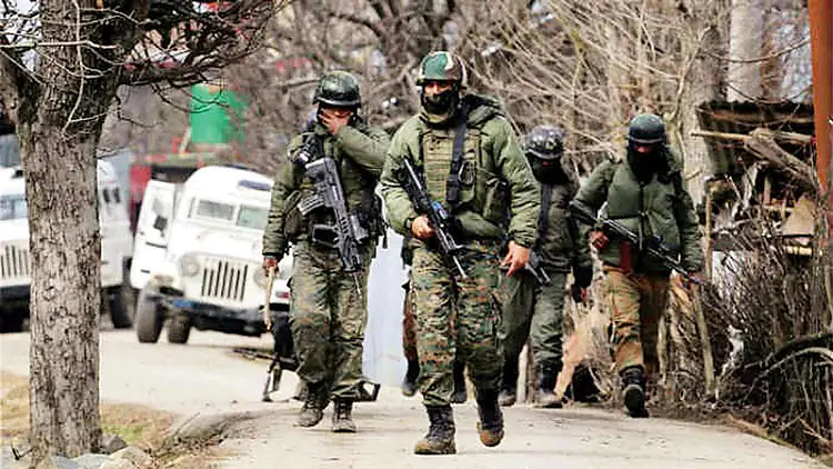Encounter between security forces and terrorists in Anantnag, one terrorist killed
