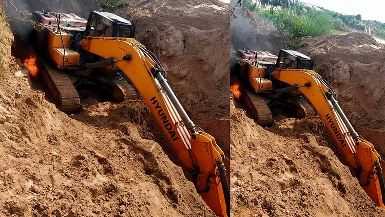 With the help of five officers, work is being done in the Mines and Geology Department