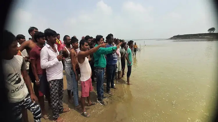 Family drowned in the Ganges
