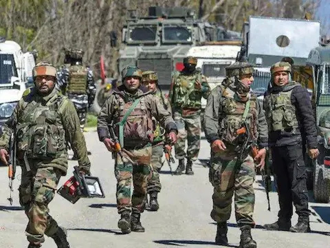 Jammu and Kashmir: Encounter underway between security forces and terrorists in Kulgam