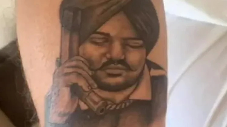 Sidhu Moosewala Tattoo