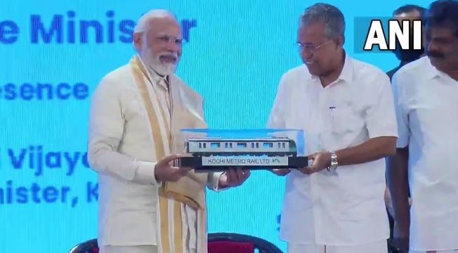 Kerala: PM Modi dedicated various projects including Indian Railways and Kochi Metro to the nation