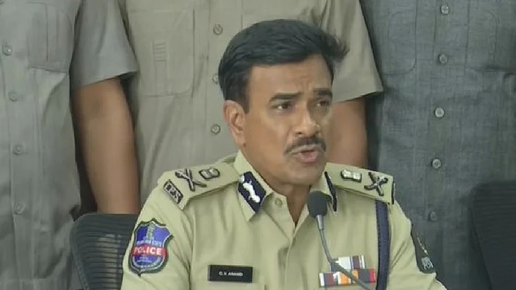 Hyderabad Police Commissioner CV Anand