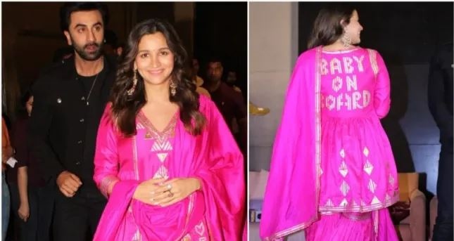 Alia Bhatt promotes Brahmastra in pink sharara