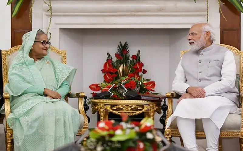 Sheikh Hasina in india