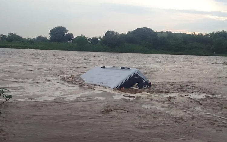 Bolero drowned in strong current of river