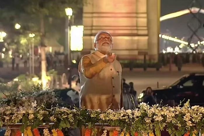 PM Modi inaugurated the Kartvya path PM Modi inaugurated the Kartvya path