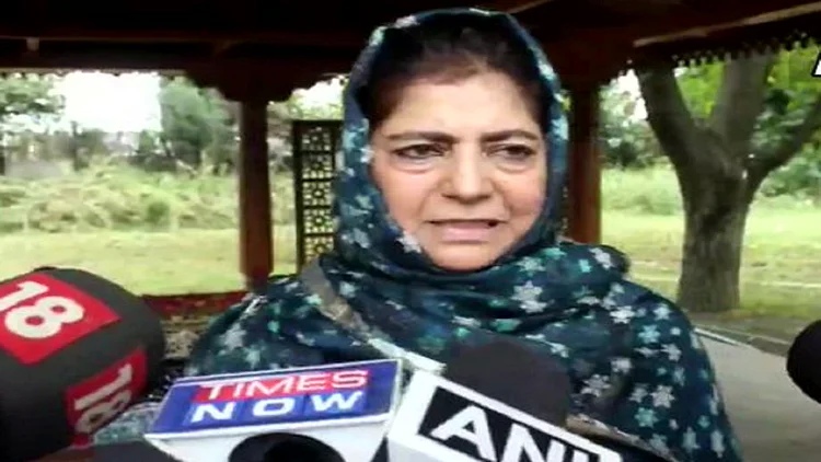 Mehbooba again broke the Pakistani rage, said- talks should be held with PAK to resolve the Kashmir issue