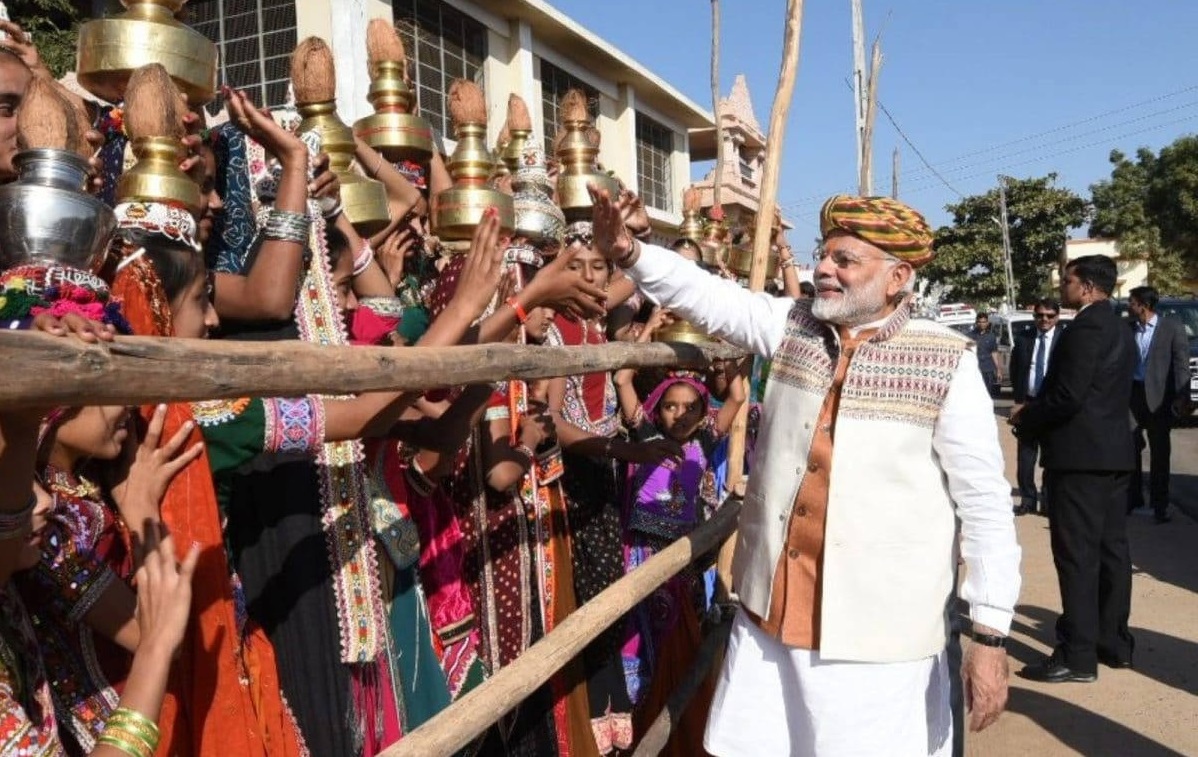 PM Modi reached Ambaji temple