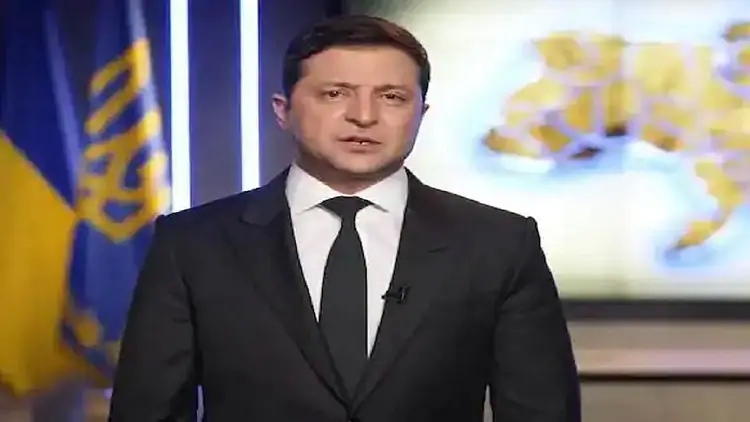 Ukrainian President Volodymyr Zelensky