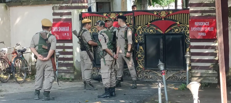 Raids at Purnia SP Dayashankar