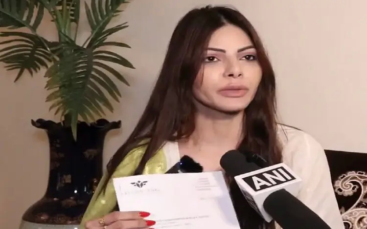 Actress Sherlyn Chopra