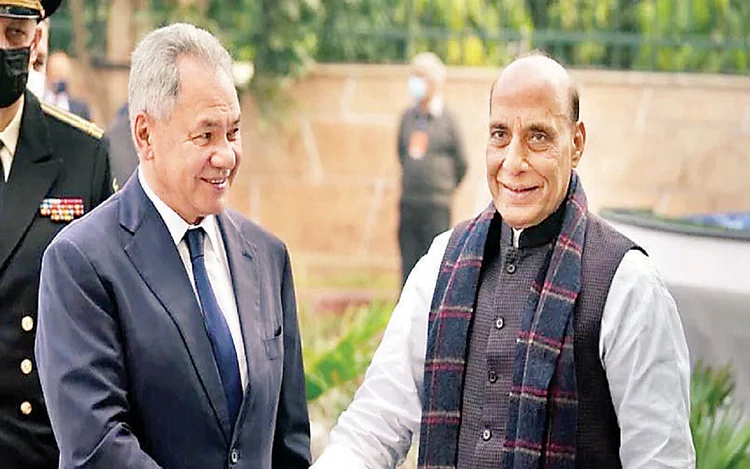 Russian Defense Minister and Rajnath Singh