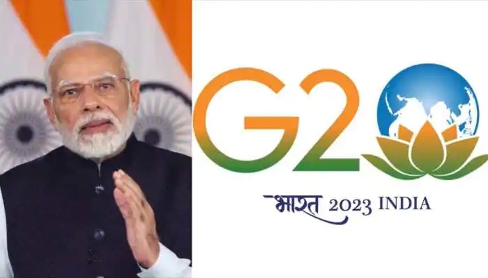 PM Modi unveiled new logo theme and website of G 20