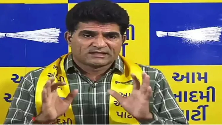 AAP CM candidate Isudan Gadhvi