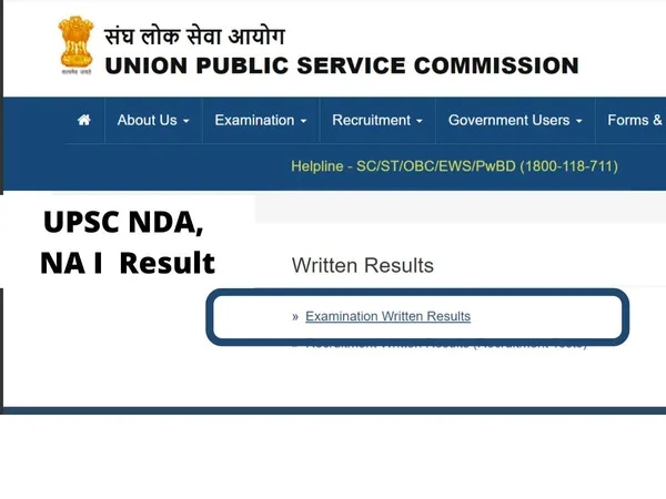UPSC NDA Result 2022