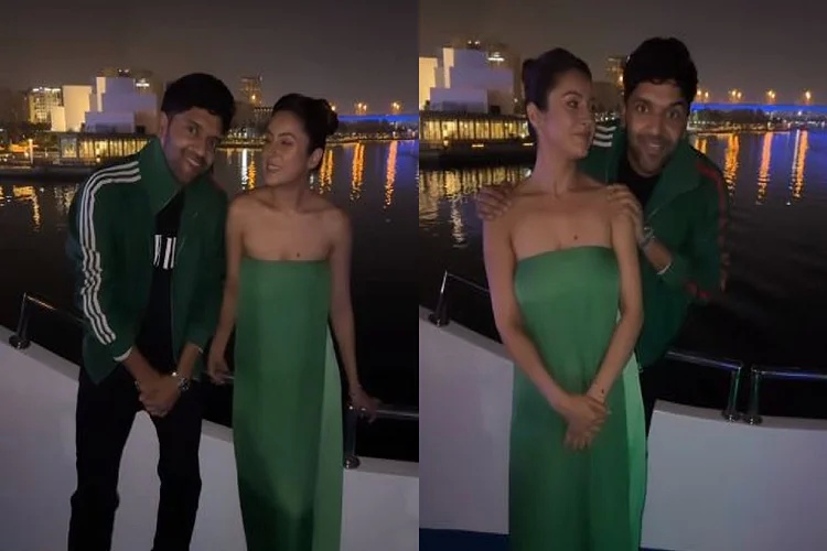 Shahnaz Gill dancing with Guru Randhawa