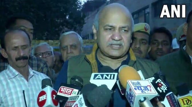 Delhi Deputy CM Manish Sisodia