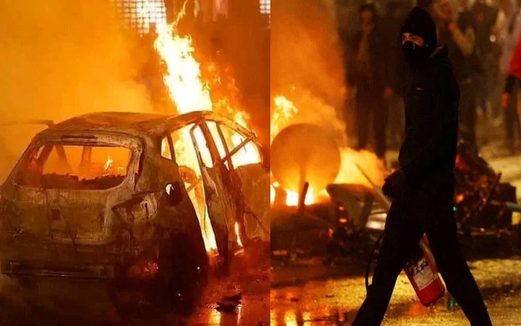 Violence erupted in Belgium after defeat from Morocco