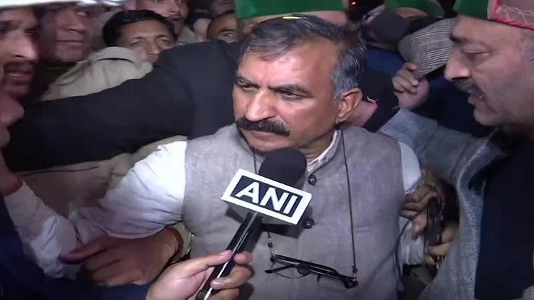 Sukhwinder Singh Sukhu New CM of Himachal Pradesh