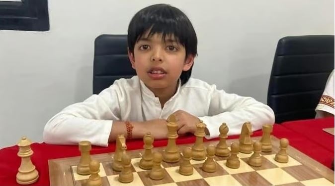 Eight-year-old Aryveer created history, won silver medal in Bangkok Rapid Chess