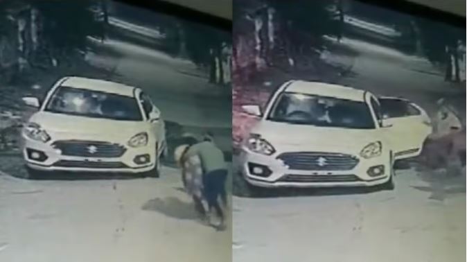 Kidnapping of girl in front of father in Telangana