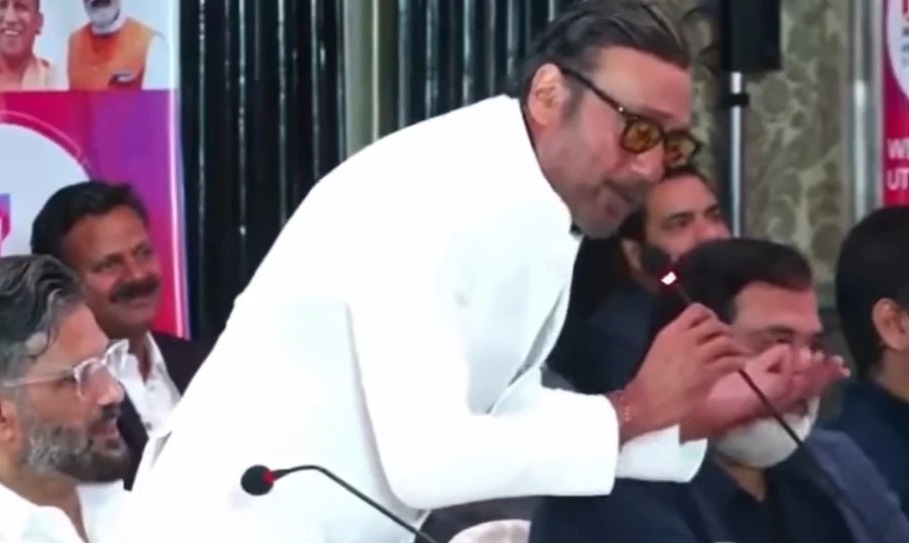 Jackie Shroff made an amazing demand to CM Yogi dont know for whom he said  dont eat so much that your stomach bursts