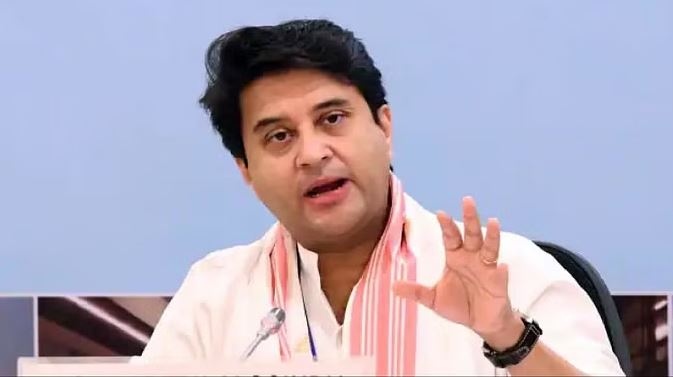 Aviation Minister Jyotiraditya Scindia