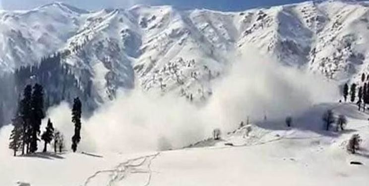 Avalanche in Tibet city