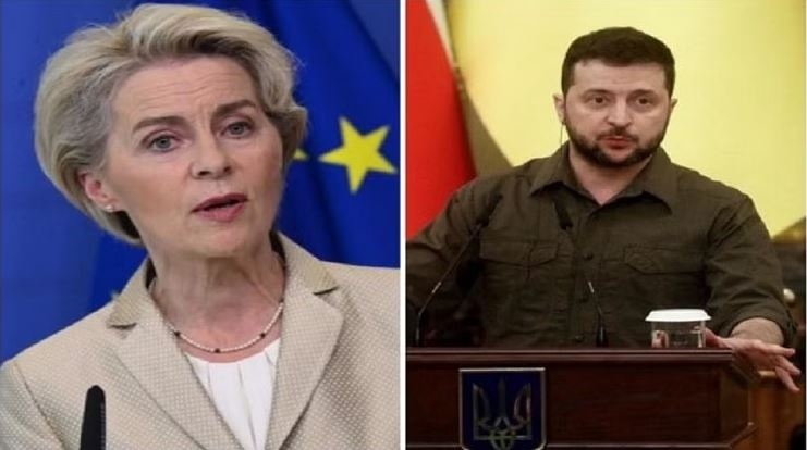 Ukrainian President Volodymyr Zelensky