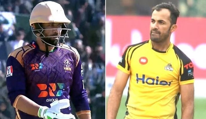 Iftikhar Ahmed and Wahab Riaz