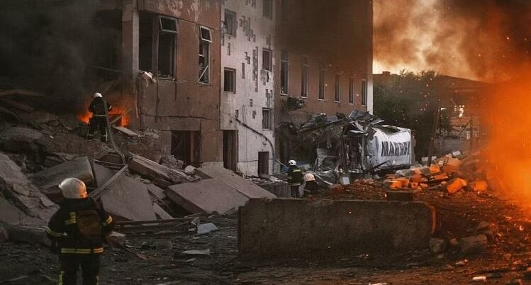 Russian army attacked Bakhmut