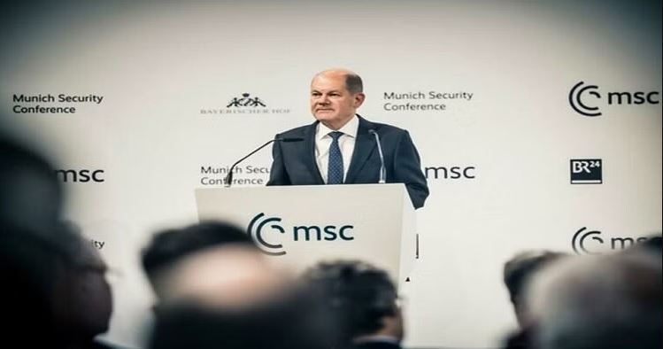 German Chancellor Olf Scholz