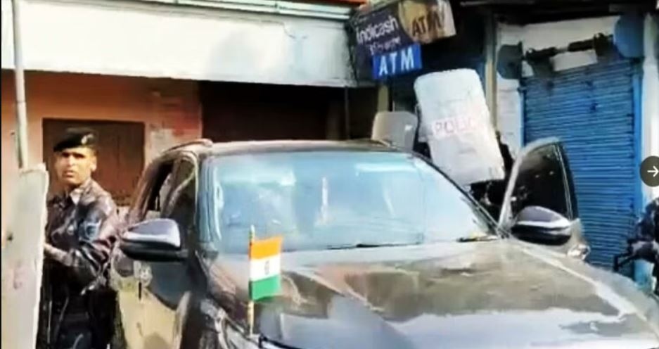 Nisith Pramaniks convoy attacked