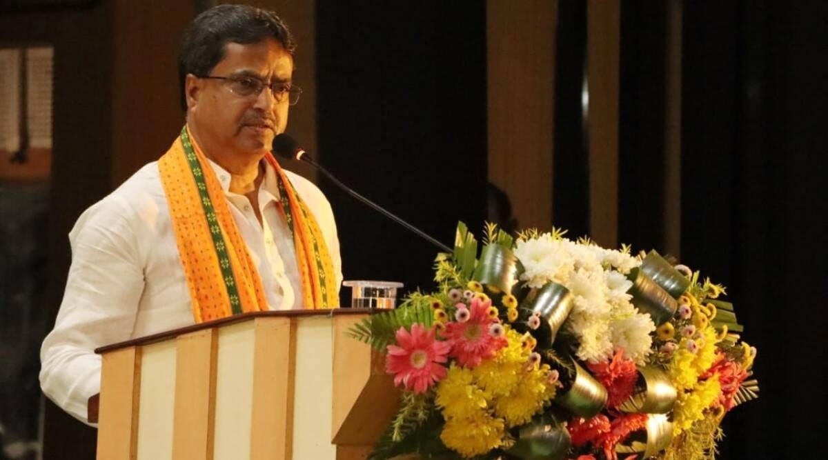 Again the command of Tripura in the hands of Manik Saha swearing in on March 8