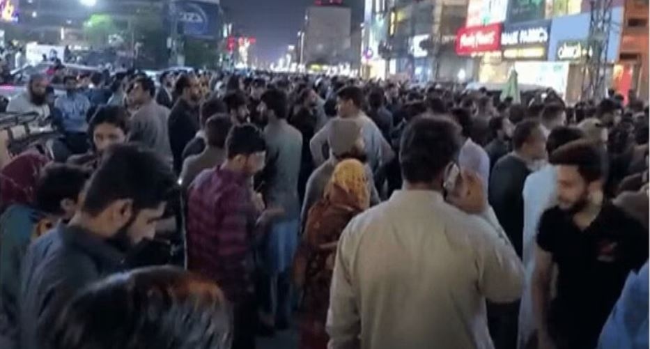 Earthquake tremors in Afghanistan