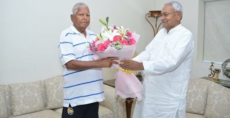 Lalu Prasad Yadav and Nitish Kumar
