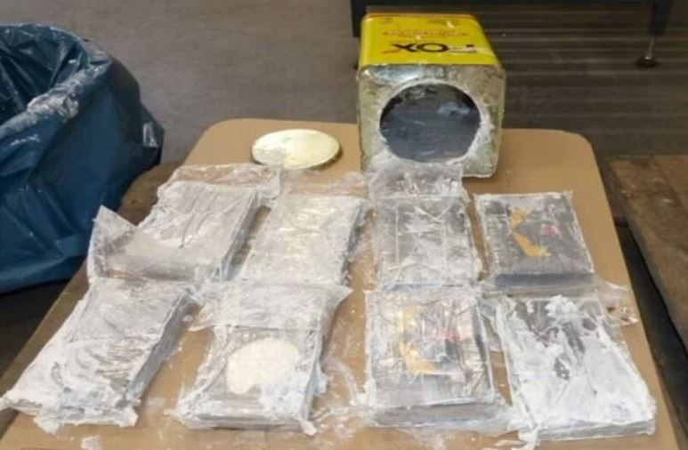 Seychelles Navy seized drugs
