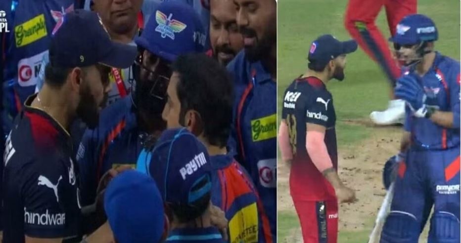 Virat Kohli and Gautam Gambhir argument