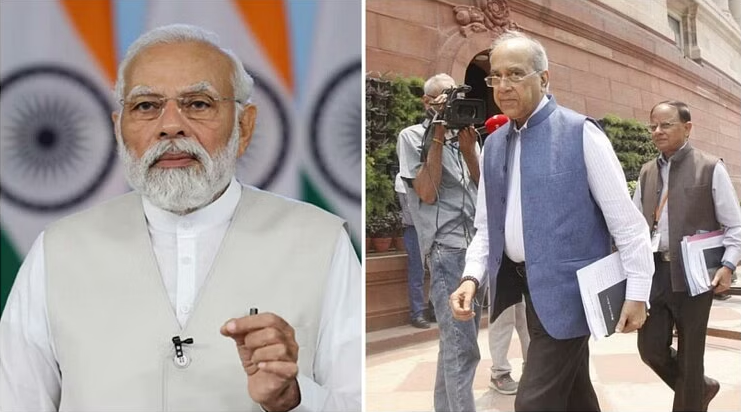PM Narendra Modi and Nripendra Mishra