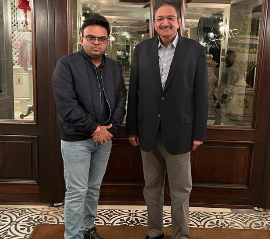 Jai Shah and Zaka Ashraf