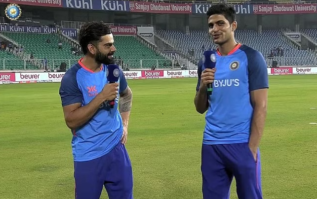 Shubman Gill and Virat Kohli