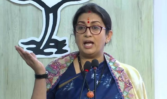 Minority Affairs Minister Smriti Irani