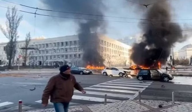 Ukraine launches drone attack on Russia