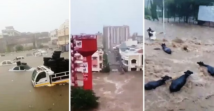 Devastation in Maharashtra Gujarat