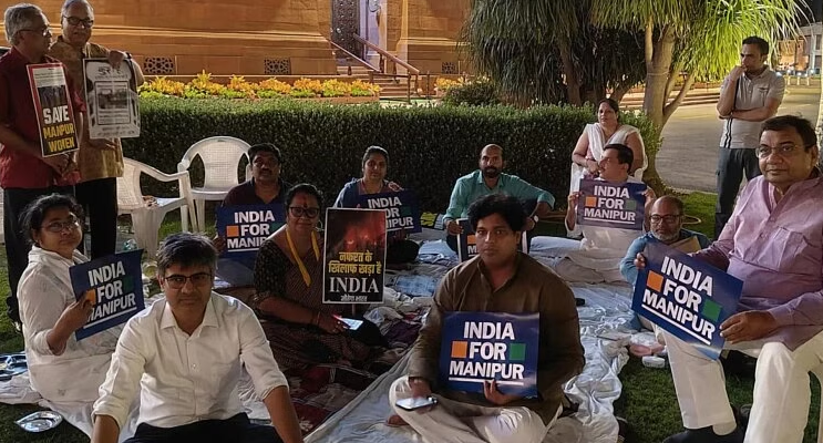 Manipur issue in Parliament