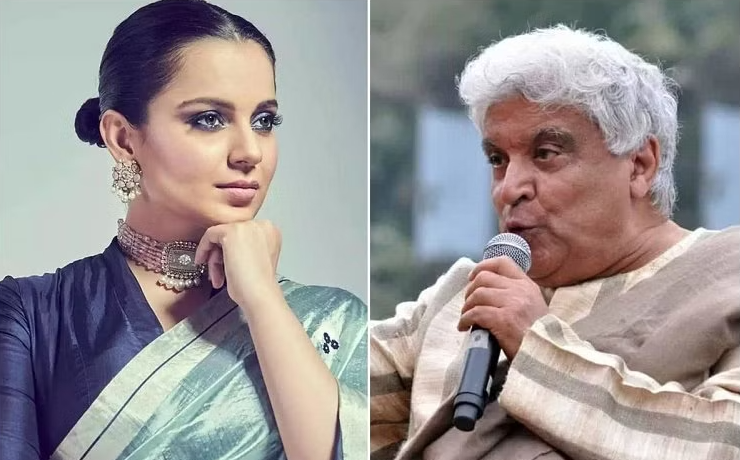 Kangana Ranaut and Javed Akhtar