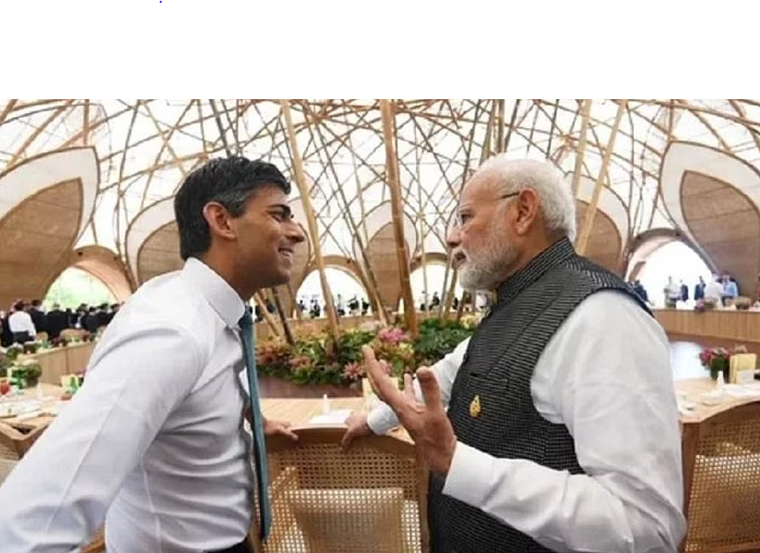 PM Rishi Sunak and PM Narendra Modi on FTA
